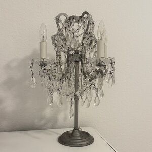 RH Crystal Bedside Lamp